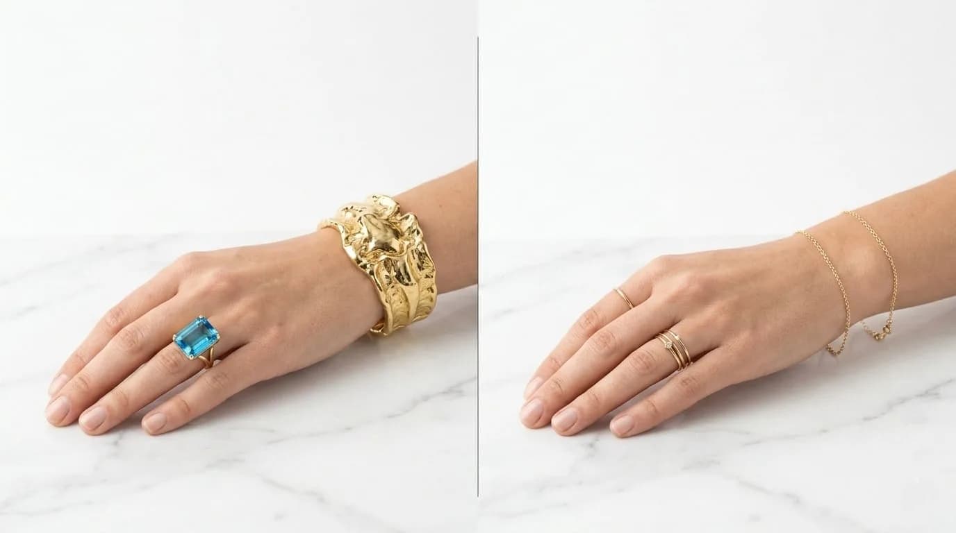 Statement Jewelry vs Minimalist Jewelry: Everything You Need to Choose Your Style