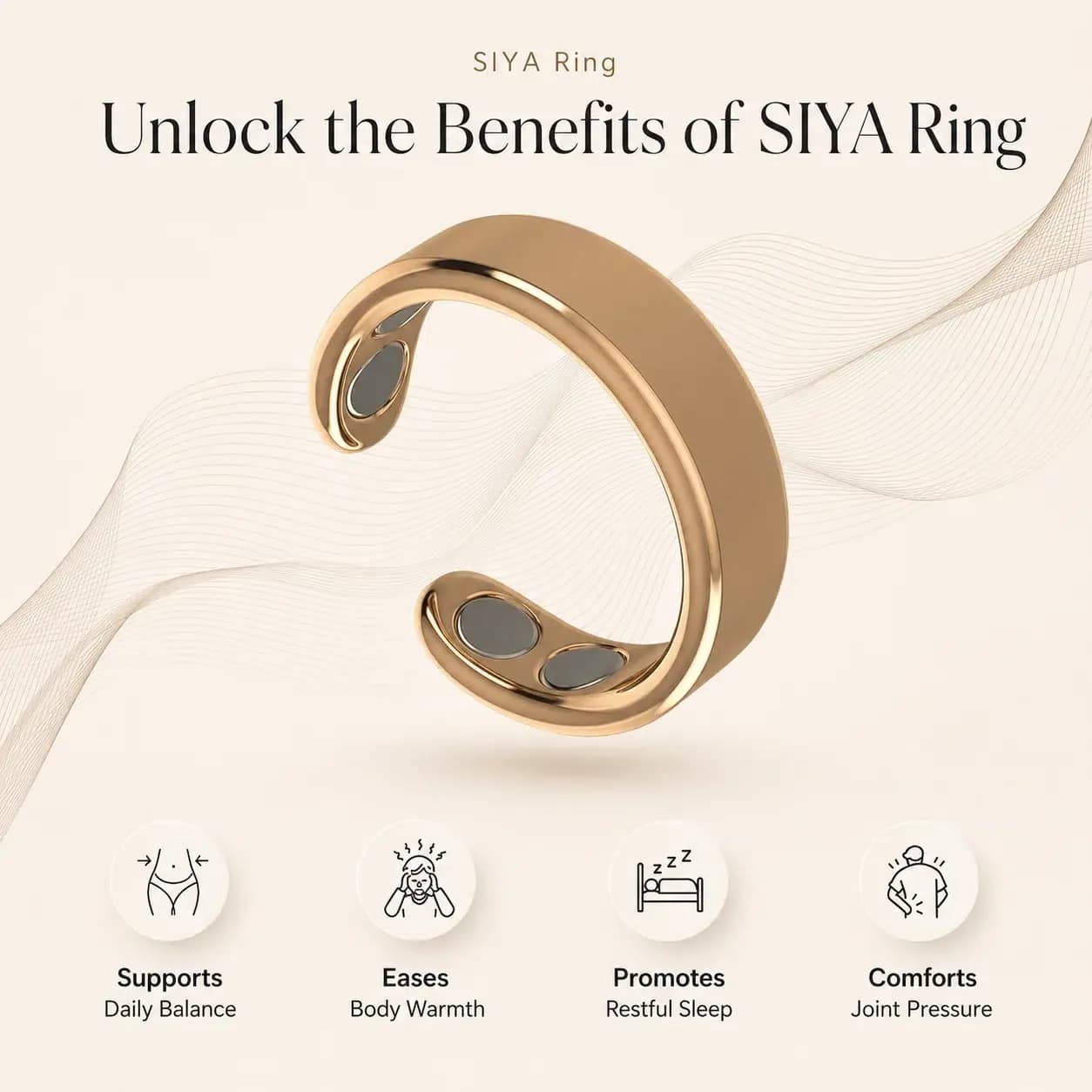 Siya Ring - The Bio-Field Energy Harmonizer