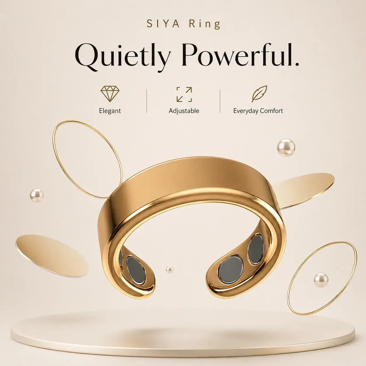 Siya Ring - The Bio-Field Energy Harmonizer