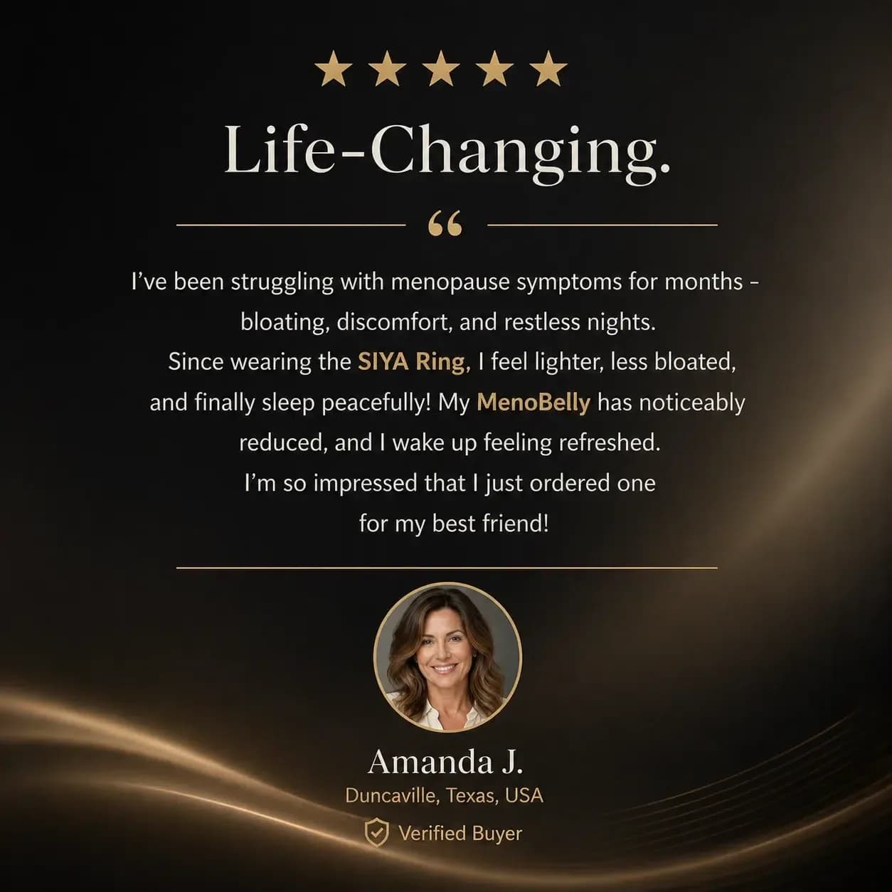 Siya Ring - The Bio-Field Energy Harmonizer