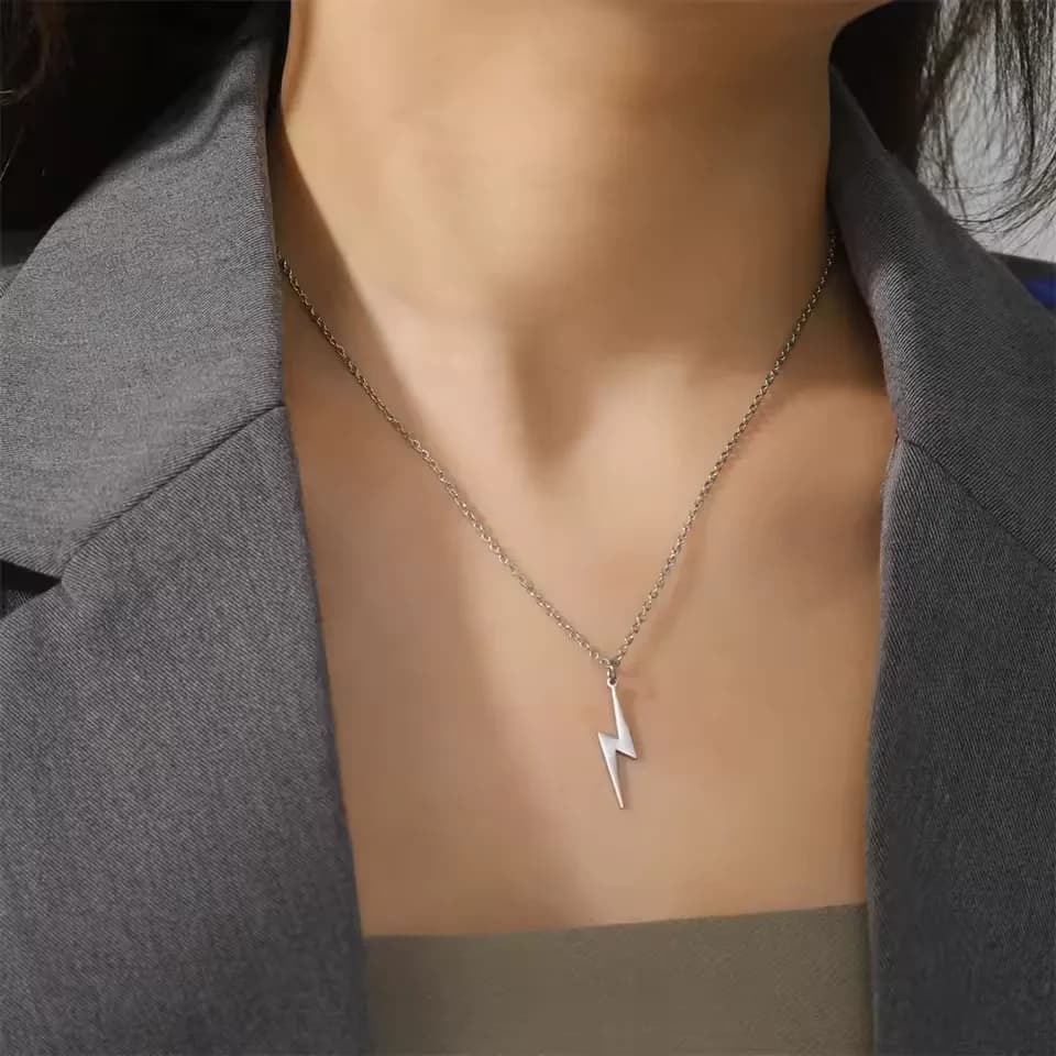 Cazadora Stainless Steel Pendant Necklace