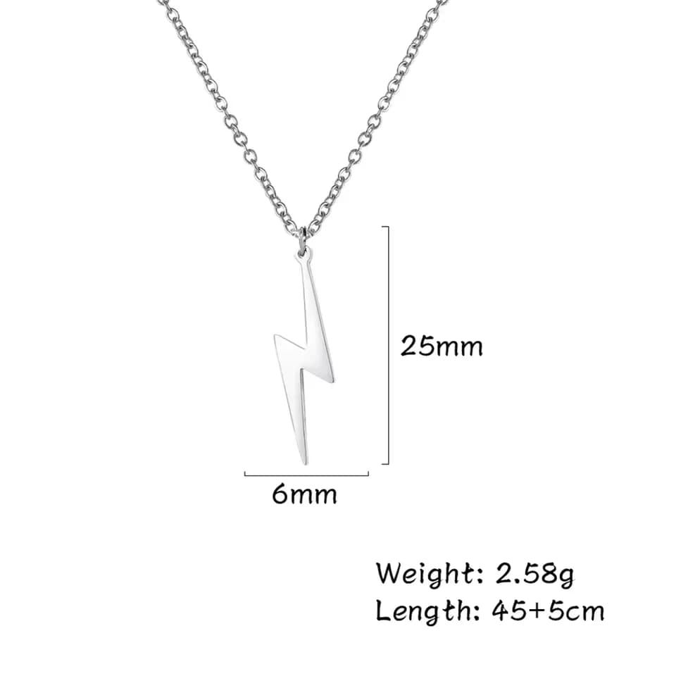 Cazadora Stainless Steel Pendant Necklace