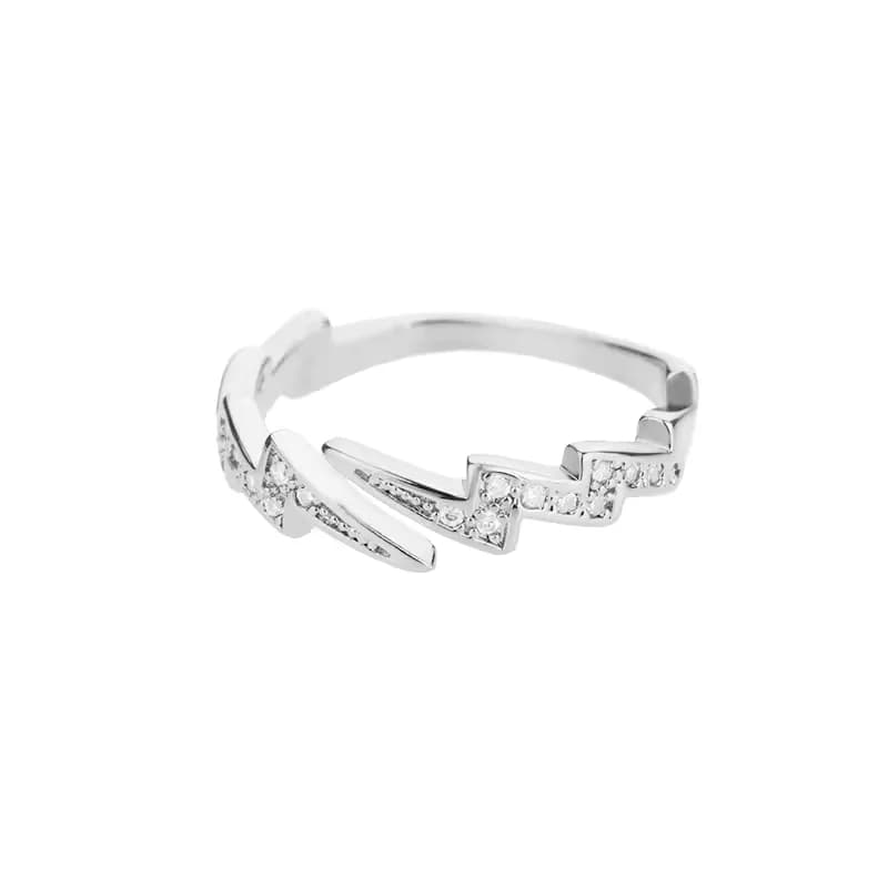 Celeste Vintage Open Zircon Ring for Women