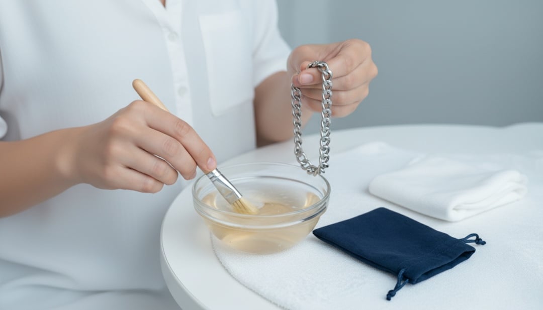 Stainless Steel Jewelry Care
