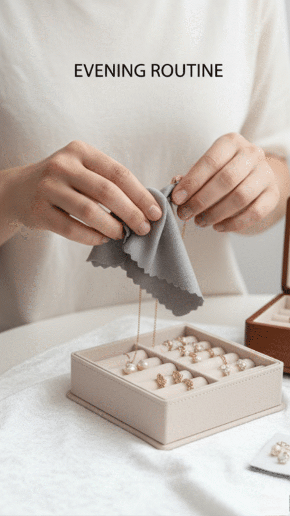 Your Evening Jewelry Care Routine